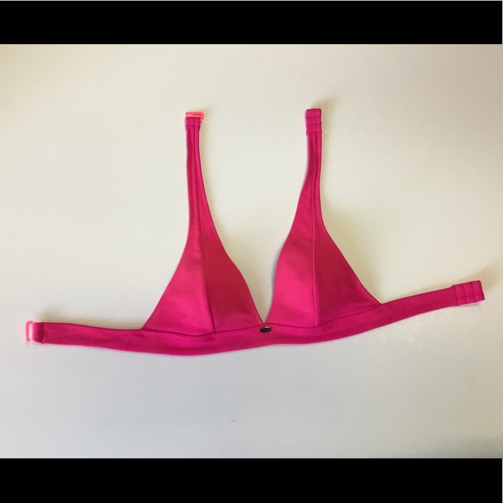 Pink Swim Top. Sunset Separates. - Picture 1 of 5